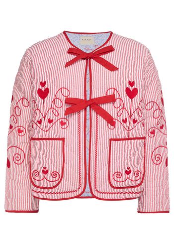 Sissel Edelbo - Jacka - Penny Jacket - Red Stripes