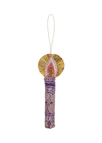 Sissel Edelbo - Christmas Ornaments - Light Kantha Ornament - Starshine No. 26