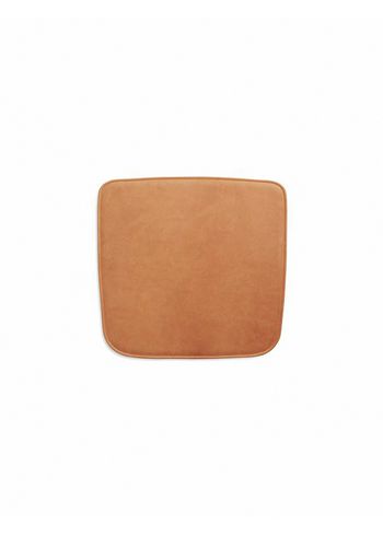 Skagerak - Cushion - Hven Bar Stool Cushion - Aniline Leather / Cognac