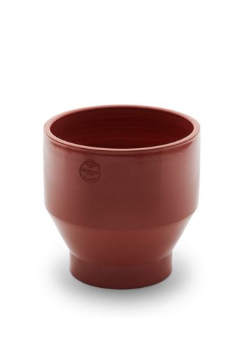 Skagerak - Jar - Edge Pot - Burned Red / Ø35xH34 / Outdoor