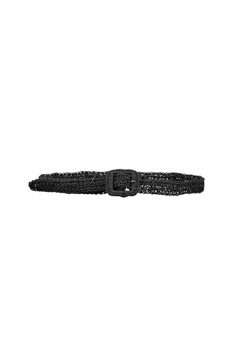 Skall Studio - Gürtel - Carlie Straw Belt - Black