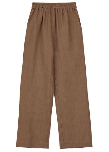 Skall Studio - Pantalon - Claudia Pants - Cedar brown