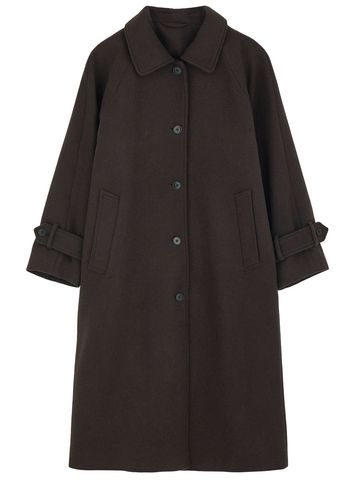 Skall Studio - Frakke - Macy Coat - Dark brown