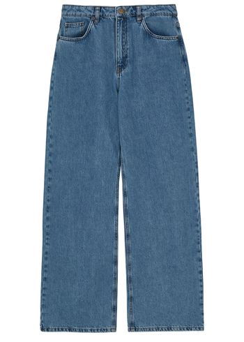 Skall Studio - Calças de ganga - Willow Wide Jeans - Washed blue
