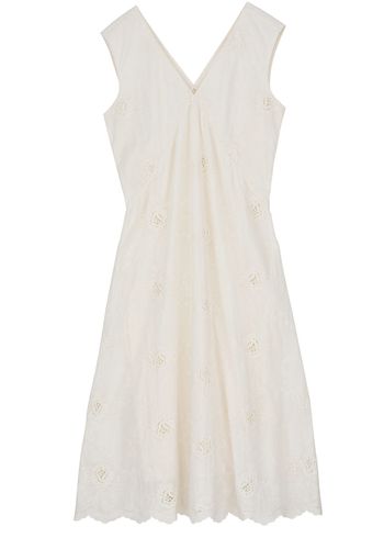 Skall Studio - Robe - Camellia Dress - Light Cream