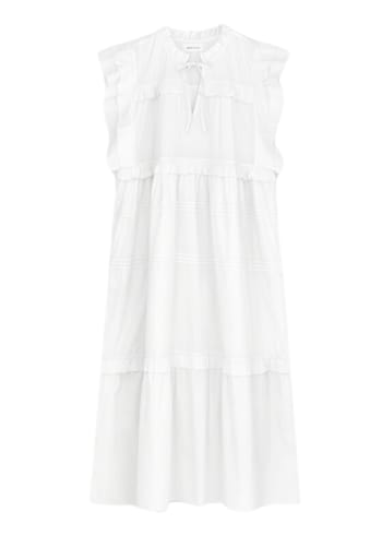 Skall Studio - Robe - Clover Dress - Optic White
