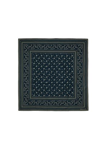 Skall Studio - Šátek - Skall Classic Scarf 90x90 - Navy/Beige/Cream