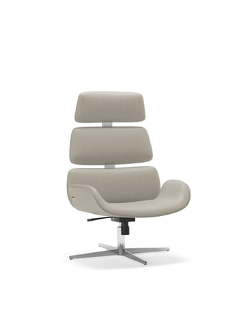 Skipper Furniture - Lænestol - Cento Armchair - High / By O&M Design - Samoa 132 / Polished Chrome