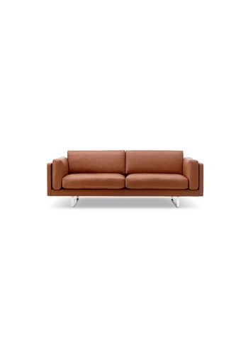  - Couch - EJ280 2 Seater Sofa 8052 by Erik Jørgensen Studio - Primo 75 Cognac