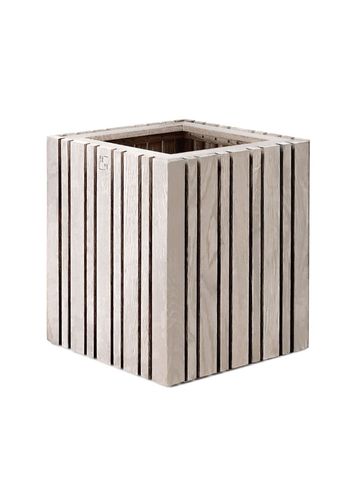 SQUARELY CPH - Plant Box - GrowMORE - Natural Oak (For indoor use only)