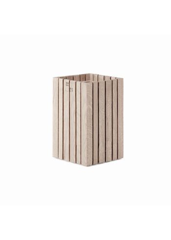 SQUARELY CPH - Caixa da planta - GrowSMALL - Natural Oak (For indoor use only)