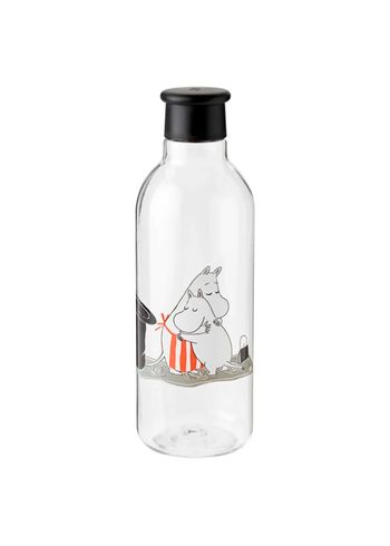 Stelton - Vesipullo - RIG-TIG x Moomin water bottle - Black
