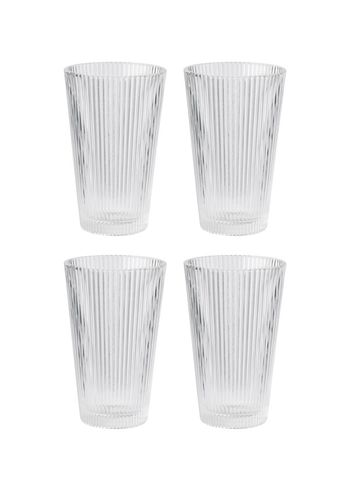 Stelton - Vidrio - Pilastro drinking glass - Clear / 0,35 l - 4 pcs