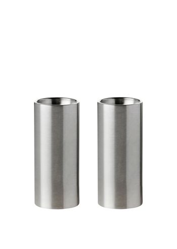 Stelton - Mill - Arne Jacobsen Salt & Pepper Set - Steel