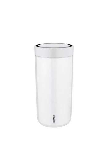Stelton - Thermocup - To Go Click Vacuum Insulated Cup 0.4 L - Chalk