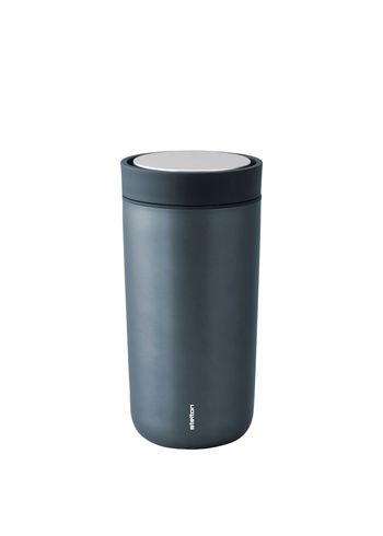 Stelton - Termokop - To Go Click Vacuum Insulated Cup 0.4 L - Dark Blue