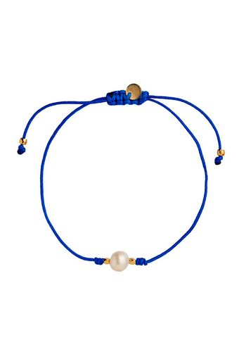 Stine A - Bracelet - Petit Pearl Berrie Bracelet - Electric Blue Ribbon