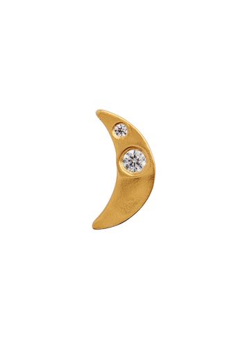 Stine A - Earring - Petit Bella Moon Earring - Gold