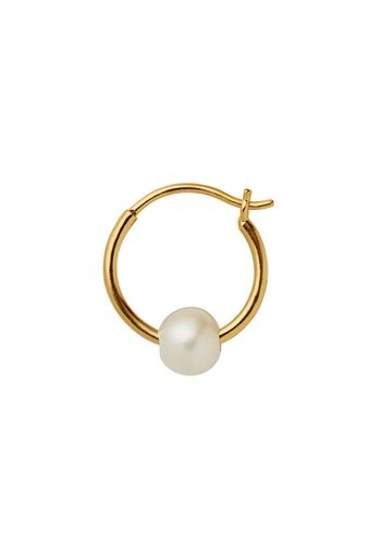 Stine A - Brinco - Big Pearl Berrie Hoop - Gold