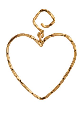 Stine A - Boucle d'oreille - Funky Heart Earring - Gold