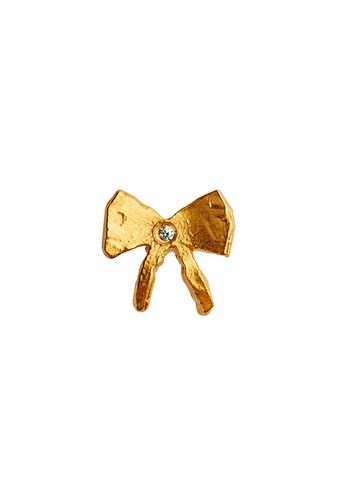 Stine A - Ohrring - Petit Bow Earring - Gold