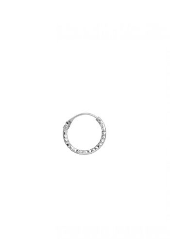 Stine A - Ørering - Petit Tinsel Creol Earring - Silver