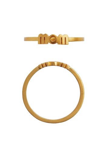 Stine A - Ring - Wow Mom Ring - Gold