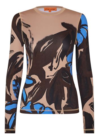 Stine Goya - Camicetta - Elastic Long Sleeve Top - Eccentric Floral