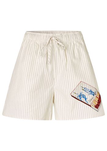 Stine Goya - Šortky - Elasticated Waistband Shorts - Matchbox