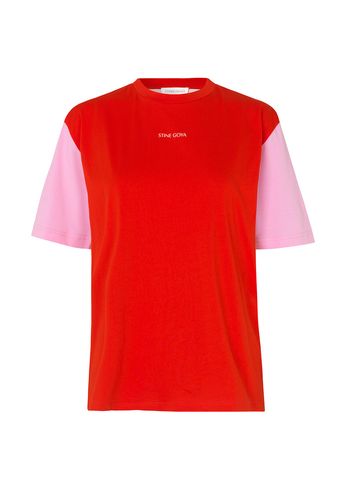 Stine Goya - T-shirt - Margila - Fiery Red