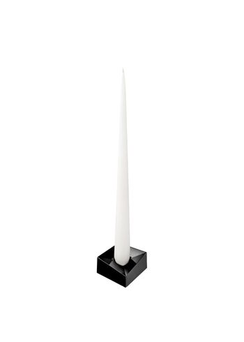 STOFF - Kandelaar - STOFF Nagel reflect candle - Large black chrome