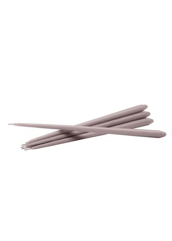 STOFF - Stearinljus - Taper Candles - Soft Rose - Cone-shaped