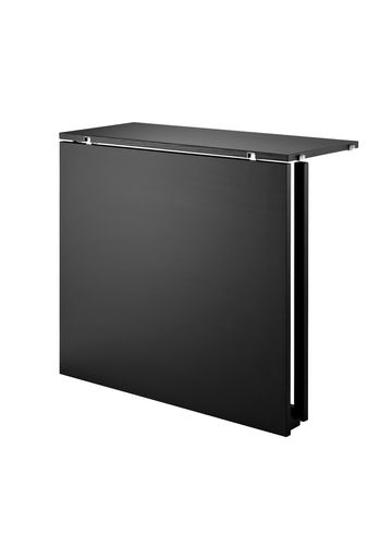 String - Table - Folding Table - Black Stained Ash/Black