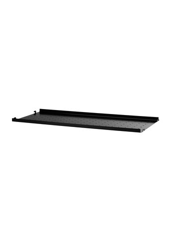 String - Plank - Metal Shelf - Black