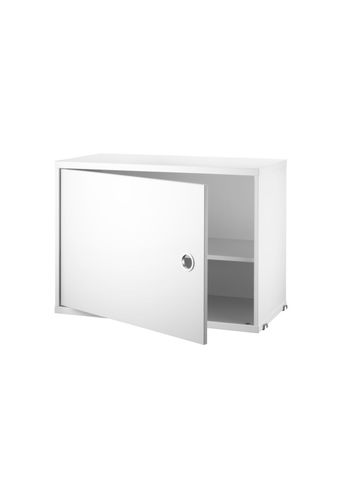 String - Cabinet - Cabinet w/ Swing Door - White