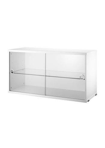 String - Skab - Display Cabinet - White