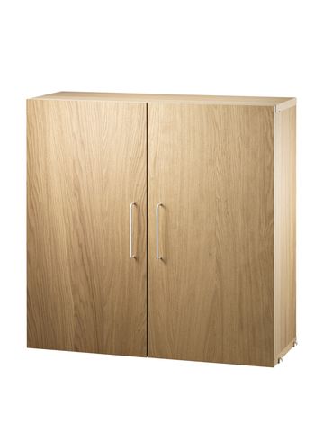String - Cabinet - Filing Cabinet - Oak
