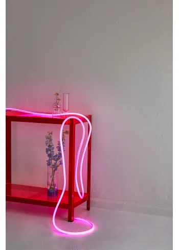 Studio About - Lamppu - Flex Lamp / Flex Tube - Bright Pink - 5 Meter