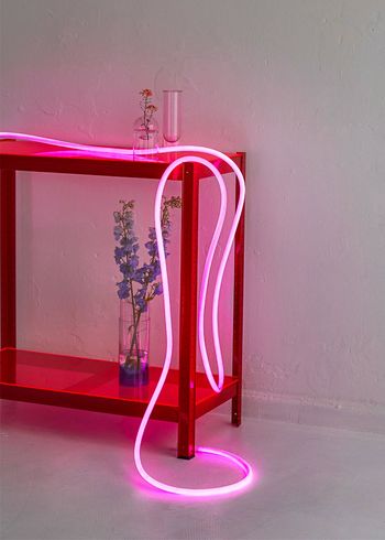 Studio About - Lámpara - Flex Lamp / Flex Tube - Bright Pink - 5 Meter