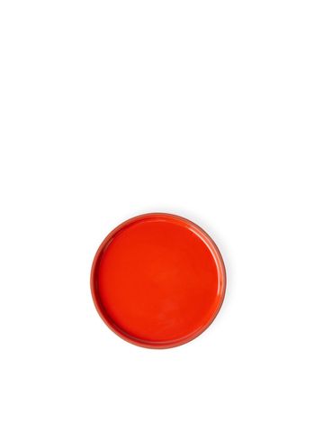 Studio About - Teller - Clayware Plate - Medium - 2 pcs - Terracotta/Red