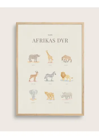 Taishō - Plakat - Afrikas Dyr - Afrikas Dyr