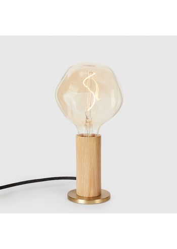 Tala - Lampada da tavolo - Knuckle Table Lamp - Oak with voronoi-I bulb EU
