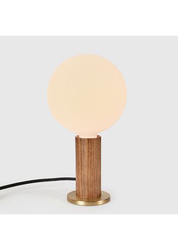 Tala - Pöytävalaisin - Knuckle Table Lamp - Walnut with sphere IV bulb EU
