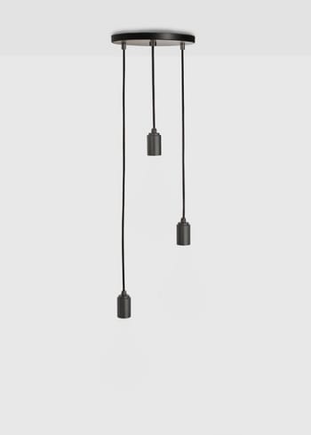 Tala - Lampa - Triple Pendant Canopy - Graphite/Black