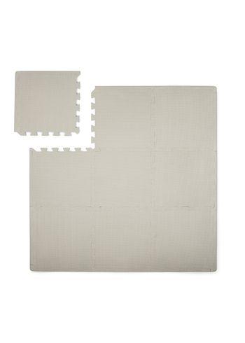 That's Mine - Detské ihrisko - Foam play mat square - Light Grey