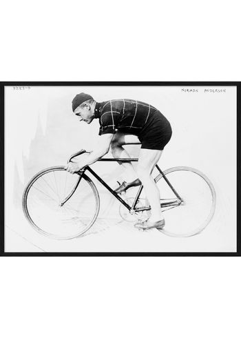 The Dybdahl Co - Poster - Man and bicycle III #9901 - Man and bicycle