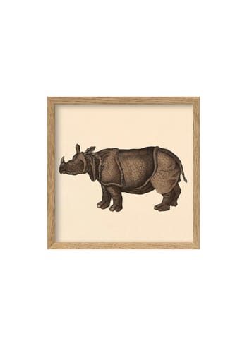 The Dybdahl Co - Cartaz - Rhino Poster - Rhino / Oak