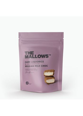 The Mallows - Marshmallow - The Mallows - Dark Liquorice - Milk Chocolate