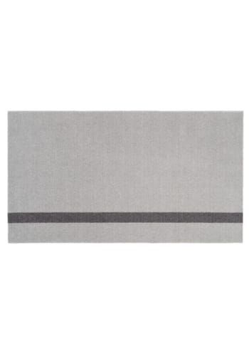 Tica Copenhagen - Rug - Stripe Vertical - Light Grey/Steelgrey