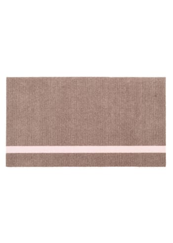 Tica Copenhagen - Gulvtæppe - Stripe Vertical - Sand/Light Pink